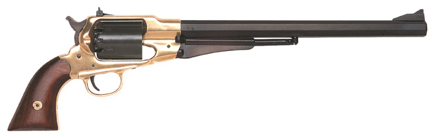 TRADITIONS BP REVOLVER BISON .44 CAL 12" BRASS/WALNUT - for sale