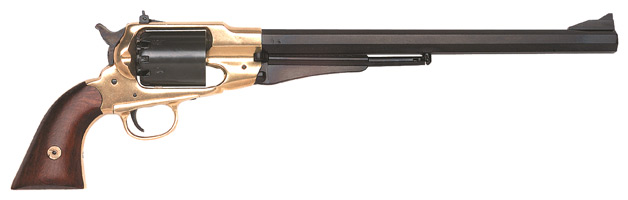 TRADITIONS BP REVOLVER BISON 44 CAL 12" BRASS/WALNUT! - for sale