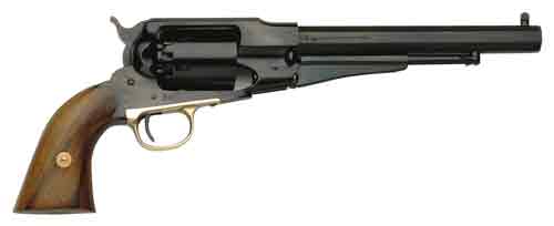 TRADITIONS BP REVOLVER 1858 REMINGTON 8" BLUED/WALNUT - for sale