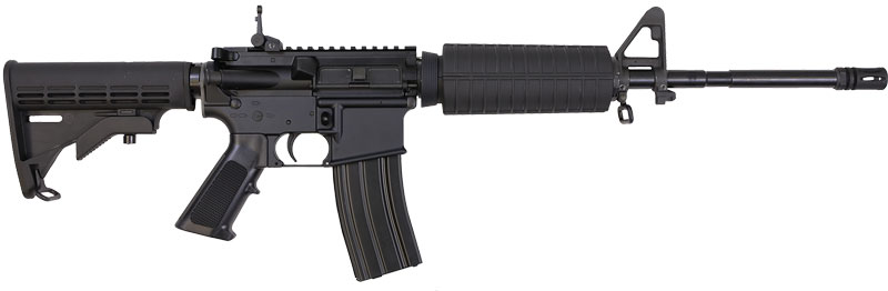 BUSHMASTER M4 PATROLMAN FLAT TOP 223 16" 30-SHOT BLACK - for sale