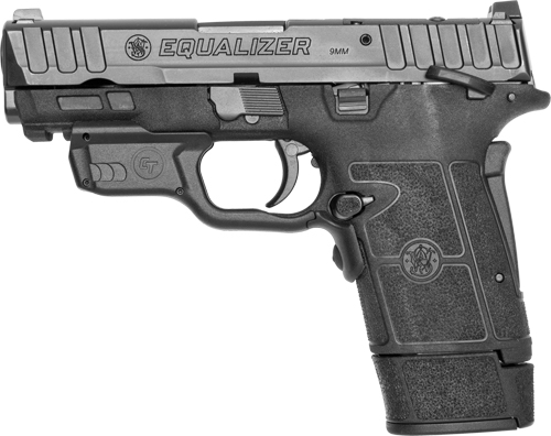 S&W EQUALIZER TS 3.675" 9MM OC CRIMSON TRACE LASERGUARD BLK - for sale