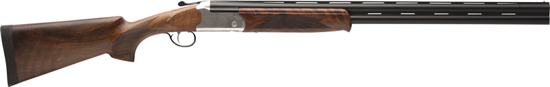 STEVENS 555E O/U 16GA 28" MC5 SILVER ENGRAVED/WALNUT - for sale