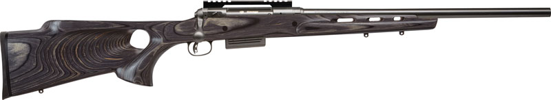 SAVAGE 220 SLUG 20GA. 22" W/RAIL MATTE W/GREY LAM T-HOLE - for sale