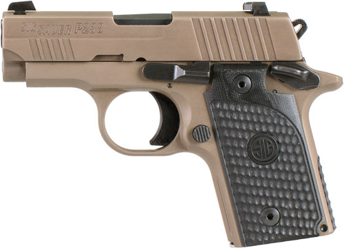 SIG P238 380ACP 2.7" EMP SCRP 7RD NS - for sale
