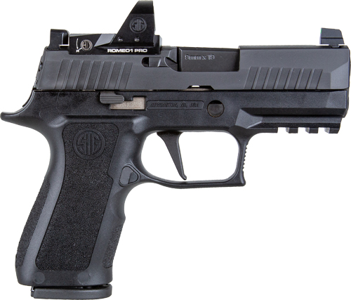 SIG P320X COMPACT 9MM 3.6" ROMEO1 PRO (2)10RD X-GRIP/BLK< - for sale