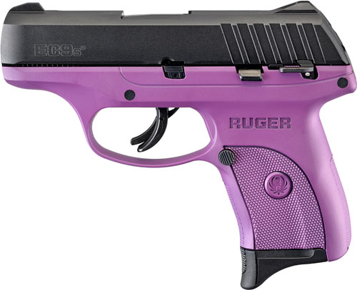 RUGER EC9s 9MM LUGER AS 7-SHOT BLACK SLIDE/PURPLE FRAME (TALO - for sale