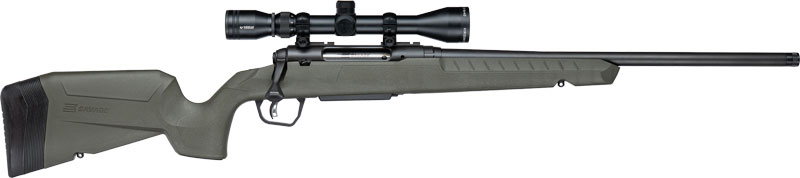 SAVAGE AXIS 2 XP 30-06 20" THREADED W/3-9X40 BLACK/GREEN - for sale