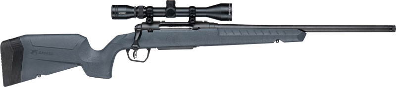 SAVAGE AXIS 2 XP 7MM-08 20" THREADED W/3-9X40 BLACK/GREY - for sale