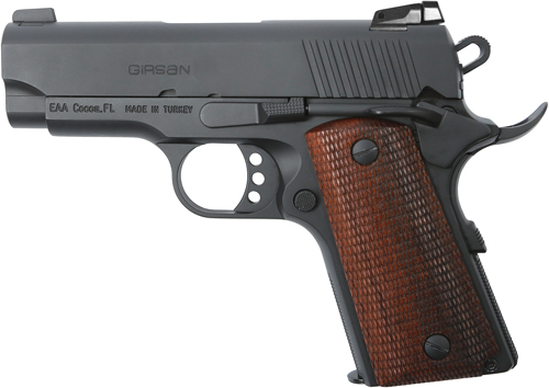 GIRSAN MC1911SC OFFICER 9MM ADJ. SIGHTS BLACK< - for sale