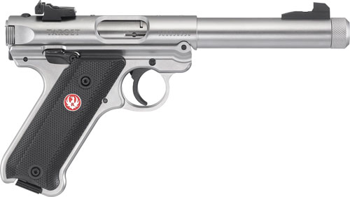 RUGER MRK IV TRGT 22LR 5.5" STS 10RD - for sale