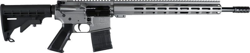 GLFA AR15 .450 BUSHMASTER 18" NIT BBL TUNGSTEN GREY - for sale