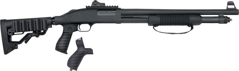 MOSSBERG 590SPX 12GA 3" 18.5" 6RD ADJ STOCK BLUED/SYN - for sale