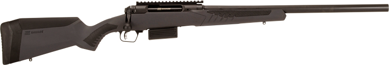 SAVAGE 212 SLUG 12GA W/RAIL 22" MATTE/ACCUFIT GREY SYN - for sale