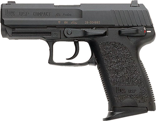 HK USP45 COMPACT V1 .45ACP 3.94" BBL 2-8RD BLACK - for sale