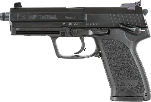 HK USP9 TACTICAL V1 9MM 4.86" BBL 2-15RD BLACK - for sale