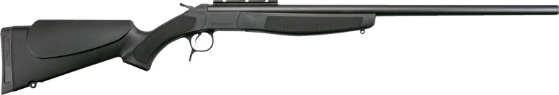 CVA SCOUT .45-70 GOVT 25" W/RAIL BLUED/BLACK SYNTHETIC - for sale