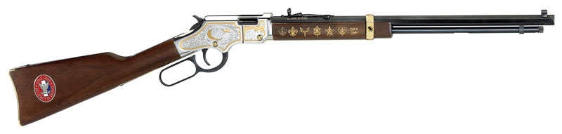 HENRY EAGLE SCOUT TRIBUTE ED. .22S/L/LR 20" OCTAGON ENGRAVED - for sale