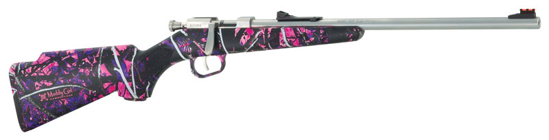 HENRY MINI BOLT .22S/L/LR 16.25" S/S SYN MUDDY GIRL - for sale