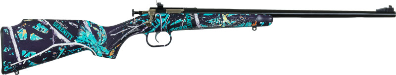 CRICKETT RIFLE G2 .22LR MUDDY GIRL SERENITY BLUED - for sale