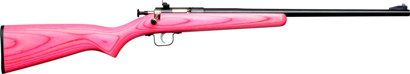 CRICKETT RIFLE G2 .22LR BLACK/PINK LAMINATE - for sale