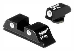 trijicon - Bright & Tough Night Sights- Glock Standard Frames - GLOCK 17 3-DOT F&R NIGHT SIGHT SET for sale