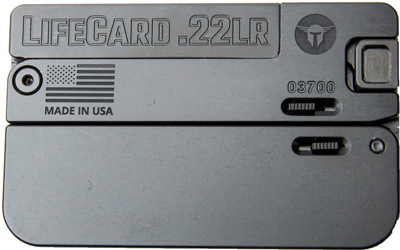 TRAILBLAZER LIFECARD .22LR SINGLE SHOT BLACK - for sale