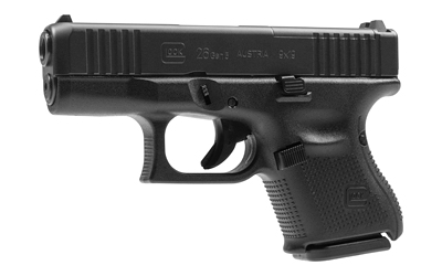 GLOCK 26 MOS 9M LUGER GEN-5 FS 10-SHOT BLACK FRONT SERRATIONS - for sale