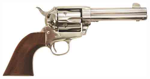 CIMARRON FRONTIER 38SPL/357MAG PW FS 4.75" STAINLESS WALNUT - for sale