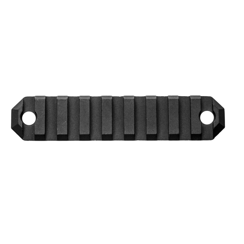GROVTEC RAIL SECTION KEYMOD 3.8" 9 SLOT ALUMINUM BLACK - for sale