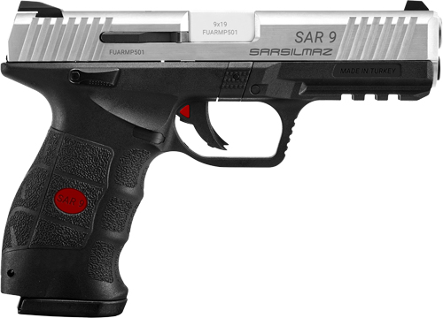 SAR USA SAR9 PISTOL 9MM 4.4" BBL 17RD MAG STAINLESS - for sale