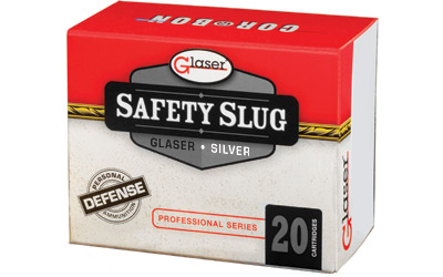 GLASER SILVER 40S&W 115GR 20/500 - for sale