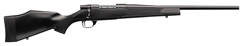 WEATHERBY VANGUARD SYNTHETIC COMPACT 243WIN 20" BLUED/BLK< - for sale