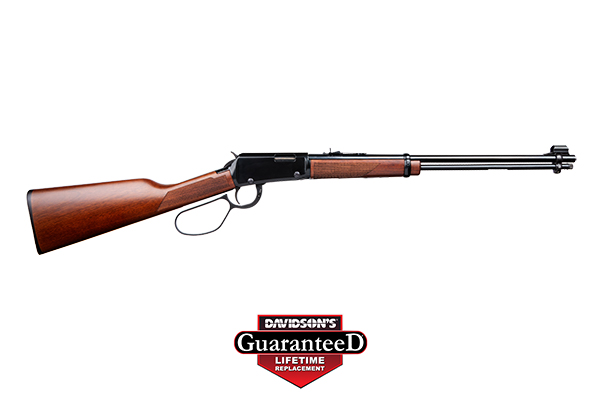 HENRY CLASSIC LEVER 22WMR 19" BLUED WALNUT LARGE LOOP - for sale