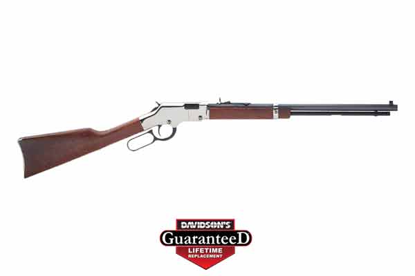 HENRY GOLDEN BOY SILVER .22WMR 20.5" OCTAGON WALNUT - for sale