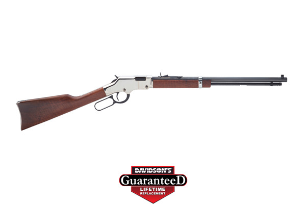 HENRY GOLDEN BOY SILVER 17HMR 20" OCTAGON WALNUT - for sale