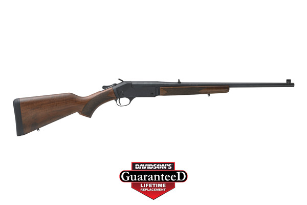HENRY SINGLE BARREL 45-70 GOV 22" BLUED WALNUT - for sale