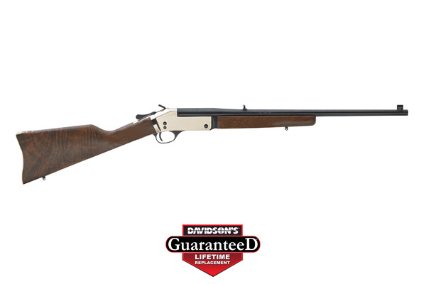 HENRY SINGLE BARREL 44 MAGNUM 22" BRASS RECEIVER WALNUT - for sale