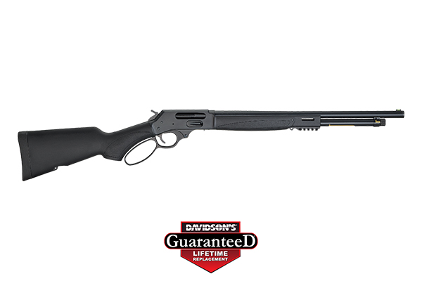 HENRY X MODEL LEVER .410 BORE 19.8" TB BLUED BLACK SYN. - for sale
