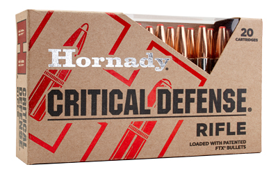 HORNADY CRITICAL DEFENSE .223 REM 73GR FTX 20RD 10BX/CS - for sale