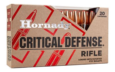 HORNADY CRITICAL DEFENSE 223REM 55GR FTX 20RD 10BX/CS - for sale