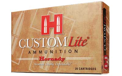 HORNADY CUSTOM LITE 308 WIN 125GR SST 20RD 10BX/CS - for sale