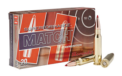 HORNADY MATCH 308 WIN 168GR ELD MATCH SPF 20RD 10BX/CS - for sale