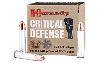 HORNADY CRITICAL DEFENSE .30 CARBINE 110GR FTX 25RD 10BX/CS - for sale