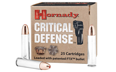 HORNADY CRITICAL DEFENSE 30 CARBINE 110GR FTX 25RD 10BX/CS - for sale
