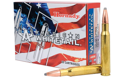 Hornady - American Whitetail - .30-06 - AMMO WHTL 30-06 SPRG 150GR INTRLK 20/BX for sale