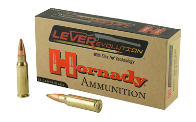 HORNADY LEVEREVOLUTION 200GR 338 MARLIN FTX 20RD 10BX/CS - for sale