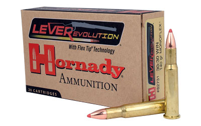 HORNADY LEVEREVOLUTION 30-30 WIN 140GR MONOFLEX 20RD 10BX/C - for sale