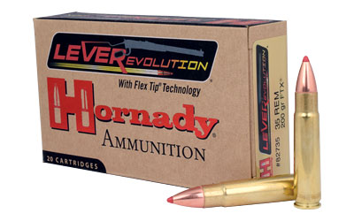 HORNADY LEVEREVOLUTION 200GR 35 REM FTX 20RD 10BX/CS - for sale