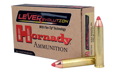 HORNADY LEVEREVOLUTION 444 MARLIN 265GR FTX 20RD 10BX/CS - for sale