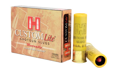 HORNADY CUSTOM LITE 20GA 2.75" 250GR SABOT SLUG 5RD 20BX/CS - for sale